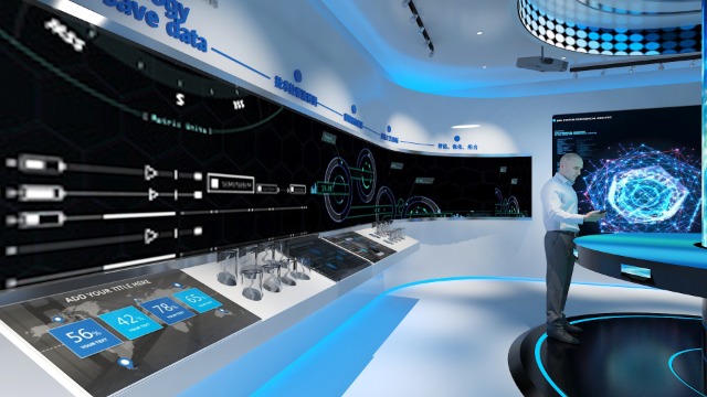 智慧展厅设计所运用的全息投影技术